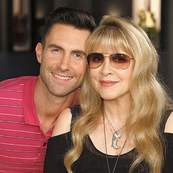 Adam Levine, Stevie Nicks Adam Levine, Stevie Nicks